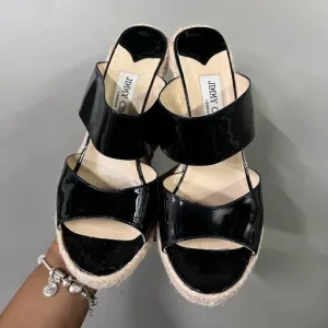JIMMY CHOO Leather Espadrilles size 40‎