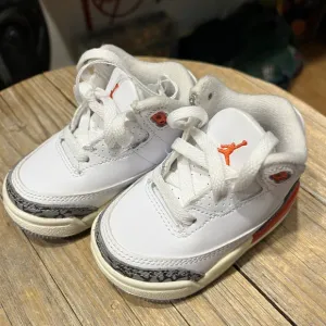 Jordan 3 Retro Baby/Toddler Shoes 3C