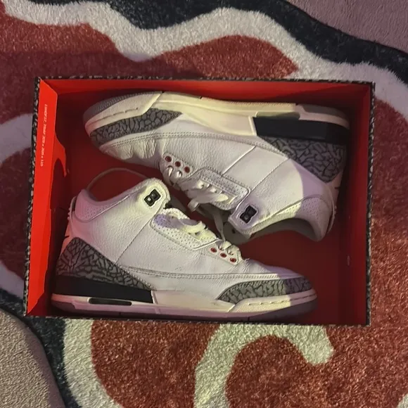 Jordan 3 white cement reimagined