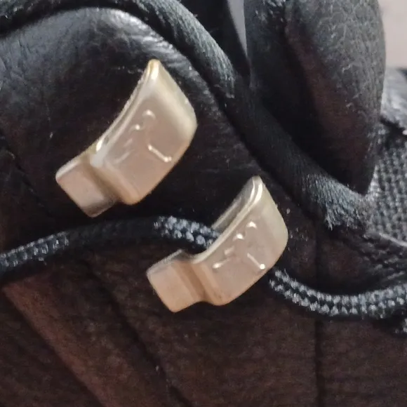 JORDAN Kids Black and White Sneakers