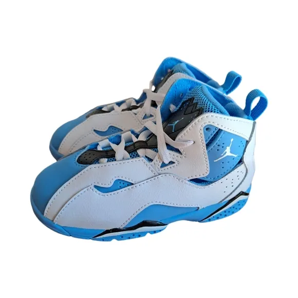 Jordan True Flight (TD) Kids Shoes Size 10C University Blue New With Box
