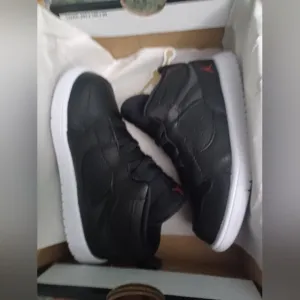Jordan's Black Sneakers