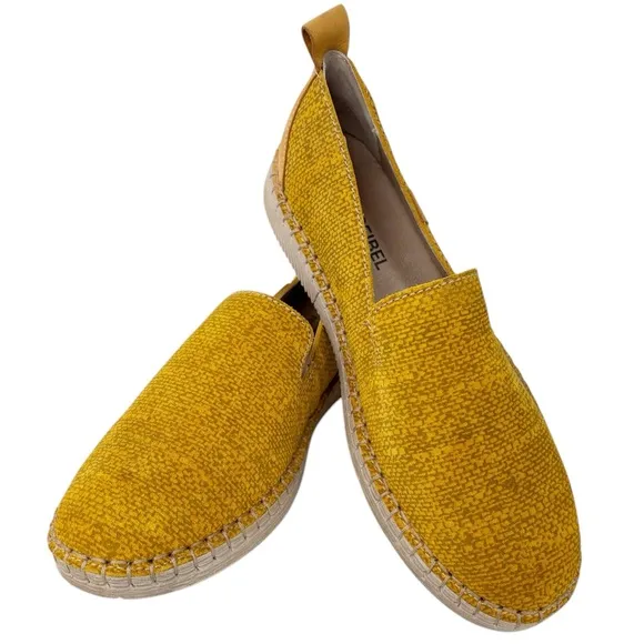 Josef Seibel Sofie 40 Yellow Flats Size EU 37 (6-6.5) New