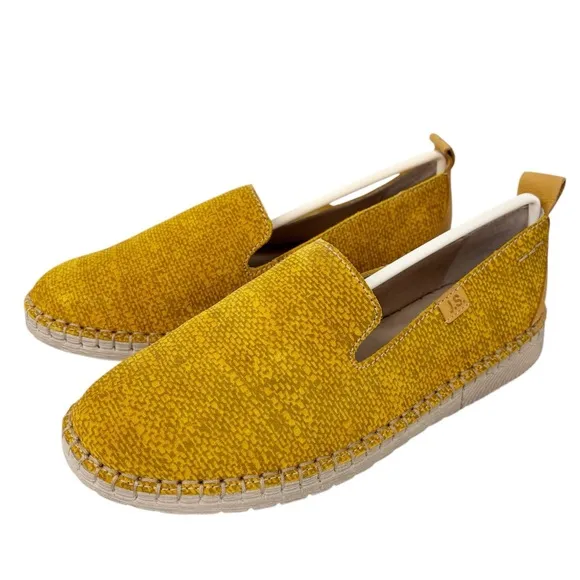 Josef Seibel Sofie 40 Yellow Flats Size EU 37 (6-6.5) New