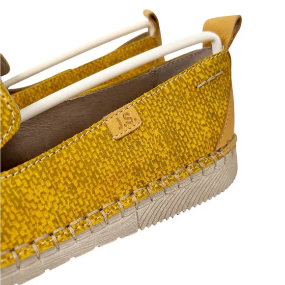 Josef Seibel Sofie 40 Yellow Flats Size EU 37 (6-6.5) New