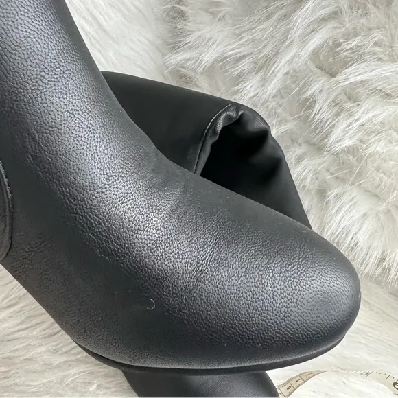 Journee Collection Women's Carver Boots Wide Calf Black 7.5