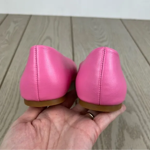 Journee Collection Women's Zimia Square Toe Ornamented Ballet Flats 8 Pink $80