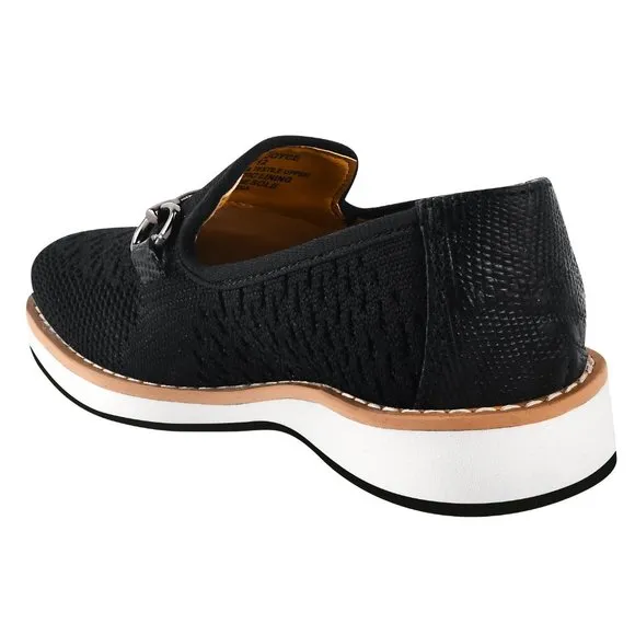 Joyce Textile Eva Sole Style With Buckle Loafers For Kids