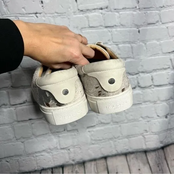 J/Slides metallic calf hair leather Lacee sneakers size 9M new