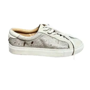 J/Slides metallic calf hair leather Lacee sneakers size 9M new