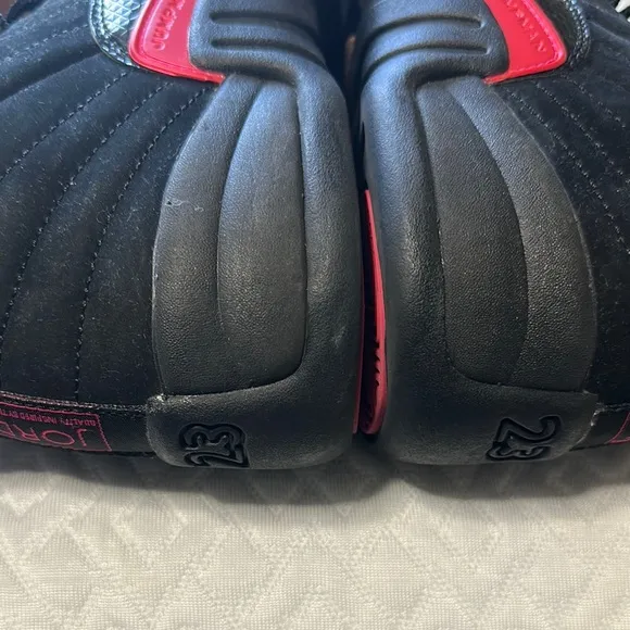 Jumpman Black and Red Sneakers