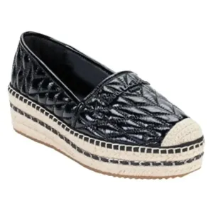 KARL LAGERFELD PARISWomen's Desta Slip-On Espadrille Platform Flats Size 5.5 New