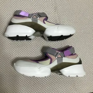 Kate Spade Cloud Cutout Womens Multicolor Adjustable Strap Sneakers Size 7.5