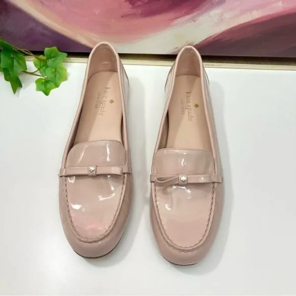 Kate Spade Danika Loafer In Pale Vellum Size 7.5