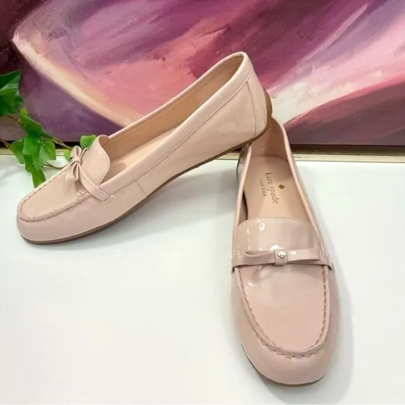 Kate Spade Danika Loafer In Pale Vellum Size 7.5