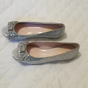 Kate spade peep toe flats