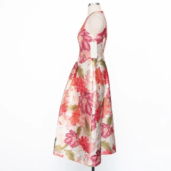 Kay Unger. New! Liberty Tea Length Dress.