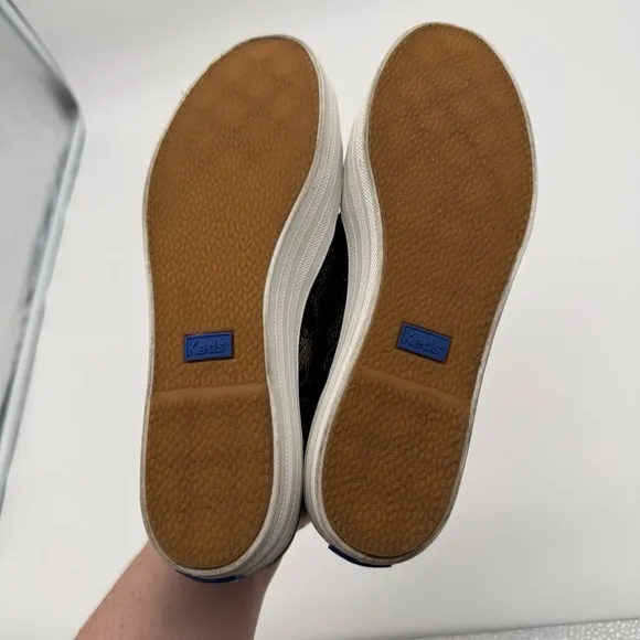 Keds X Rifle Paper Co Triple Decker Colette Jacquard Sneakers Slip On Shoes 6