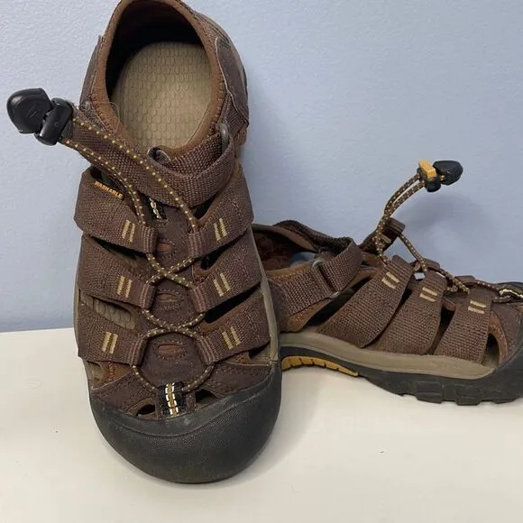KEEN Newport H2 Kids Sport Sandal Brown Unisex Size 3
