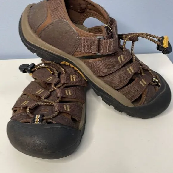 KEEN Newport H2 Kids Sport Sandal Brown Unisex Size 3