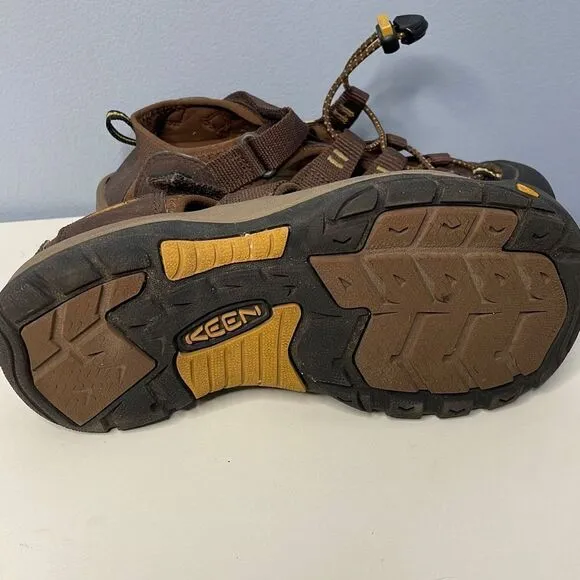 KEEN Newport H2 Kids Sport Sandal Brown Unisex Size 3