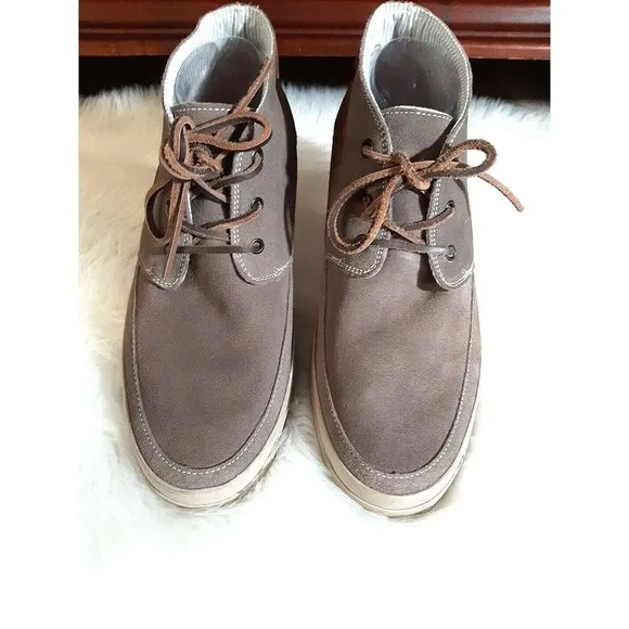 Kenneth Cole Reaction Off the Books Suede 9.5M Men's Sneakers Tan