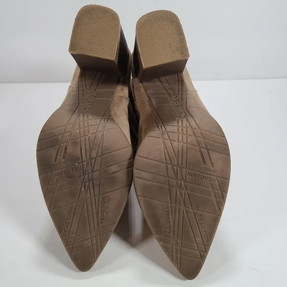 Kenneth Cole Reaction Pull Ashore Fringe Ankle Boots Women's Size 10