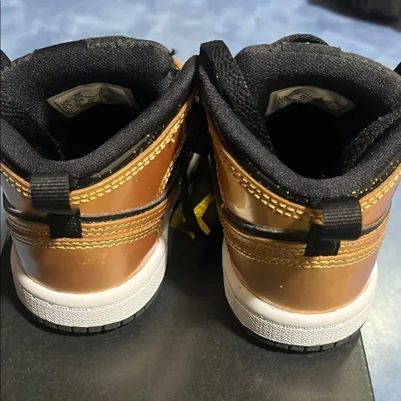 Kids Black and Brown Sneakers