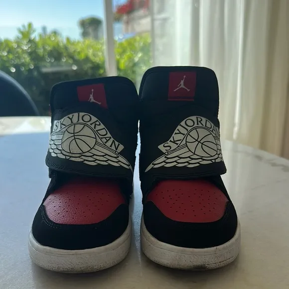 Kids Black and Red Sneakers Jordan