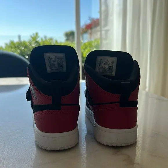 Kids Black and Red Sneakers Jordan
