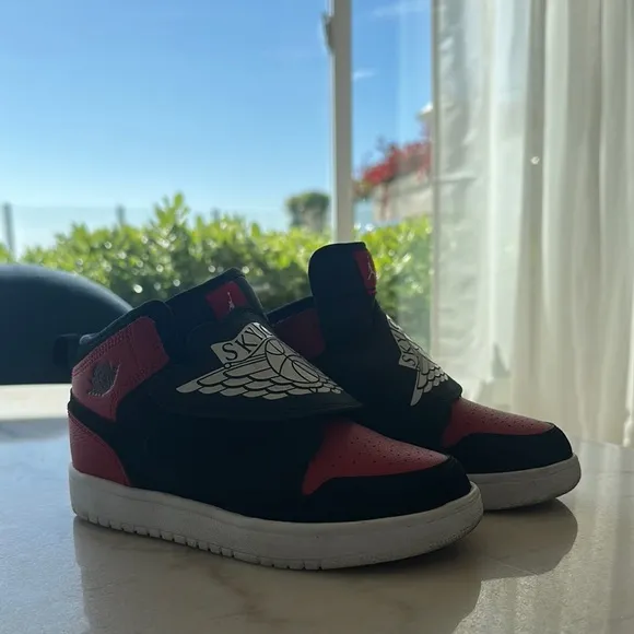 Kids Black and Red Sneakers Jordan