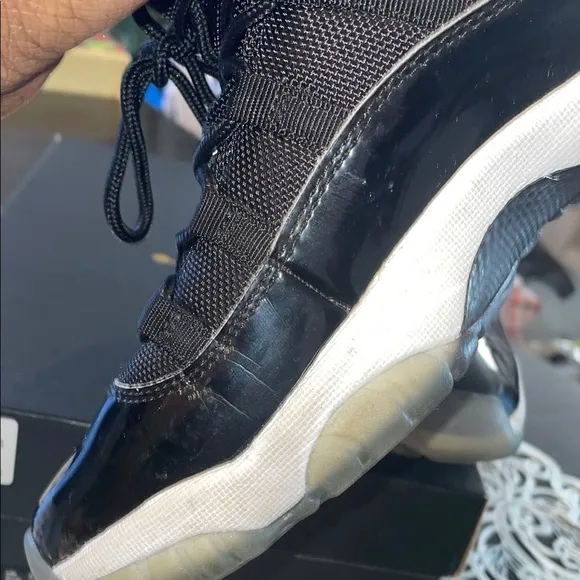 Kids Black and White Sneakers