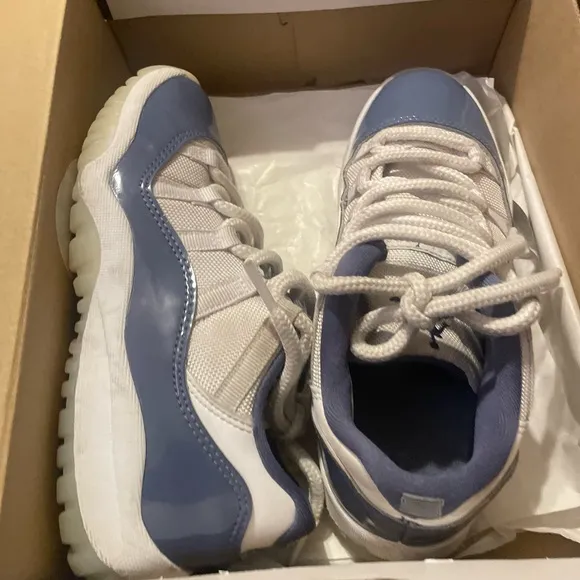 Kids Blue and White Jordan’s