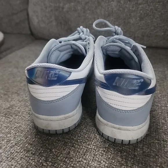 Kids Blue and White Sneakers