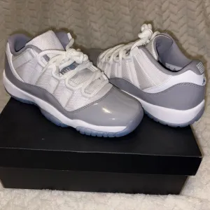 Kids Gray and White Sneakers