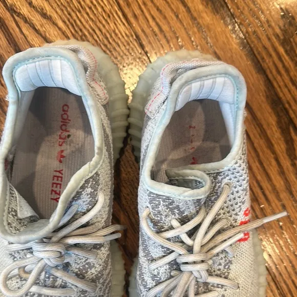 Kids Gray Yeezy Sneakers