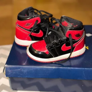 Kids Red and Black Sneakers