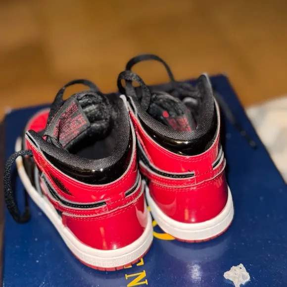 Kids Red and Black Sneakers