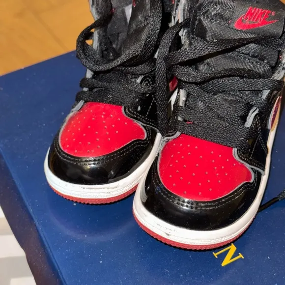 Kids Red and Black Sneakers