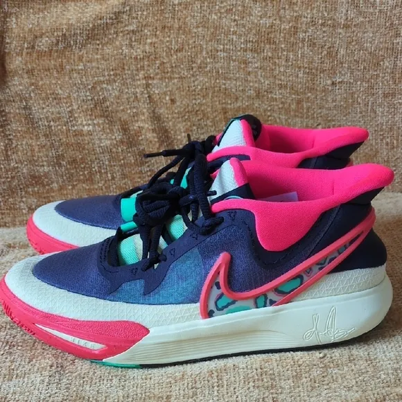 Kids' Vibrant Pink and Blue Sneakers