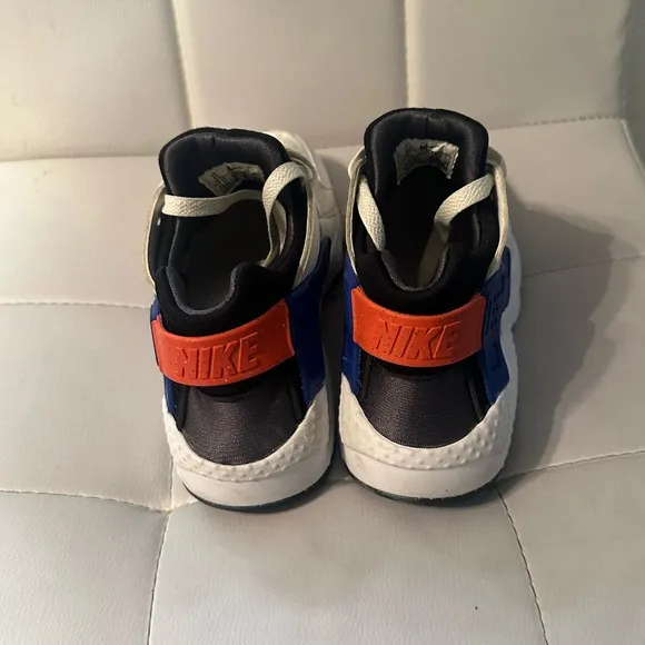 Kids' White and Black Sneakers size 4Y