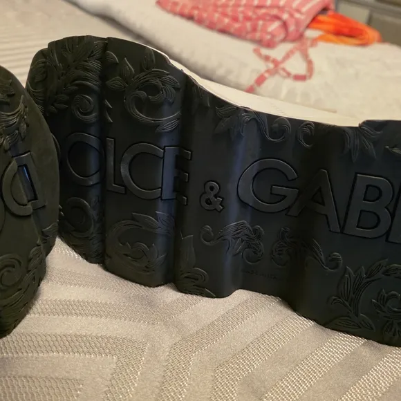 Kids' White and Black Sneakers