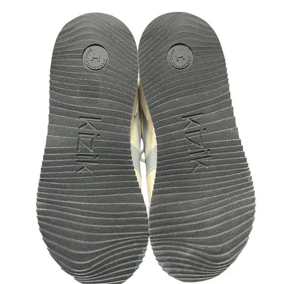 KIZIK MILAN Gray and White Sneakers for Everyday Comfort M 10.5 W12