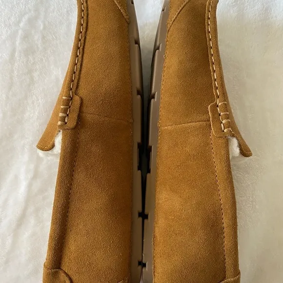 Koolaburra By Ugg Brown Moccasin Style Slip-On Loafers with Plush Lining Size 12