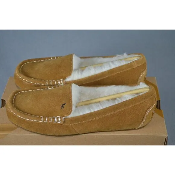 Koolaburra by UGG - Women's Lezly Slippers Loafers - Chestnut Brown - Size 6 M