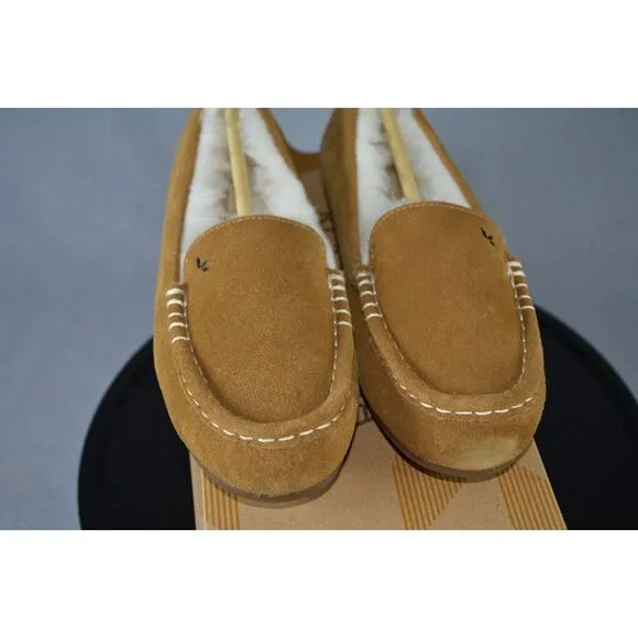 Koolaburra by UGG - Women's Lezly Slippers Loafers - Chestnut Brown - Size 6 M