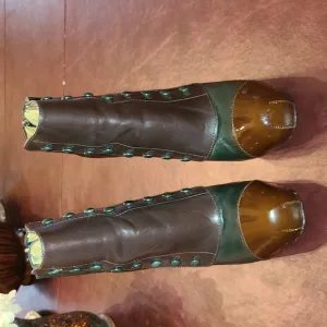 L.A.M.B. Heeled Ankle Boots