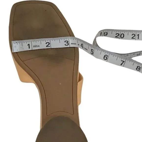 Leather Toe Thong, Franco Sarto, Size 8.5