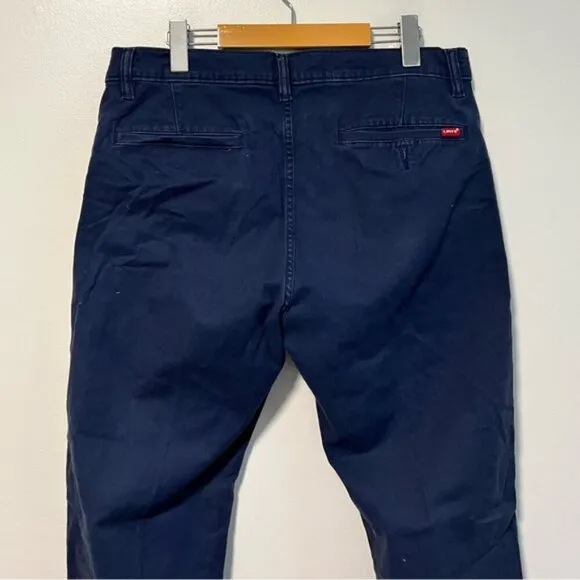 Levi’s XX Chino Standard Taper Pants – Men’s Navy Blue -34x32