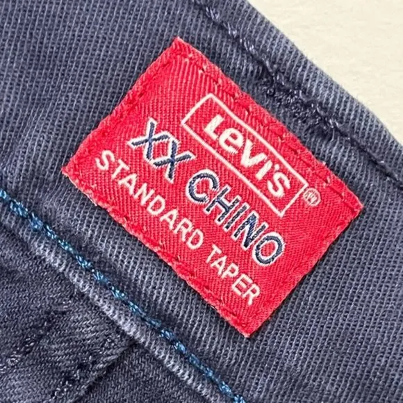 Levi’s XX Chino Standard Taper Pants – Men’s Navy Blue -34x32